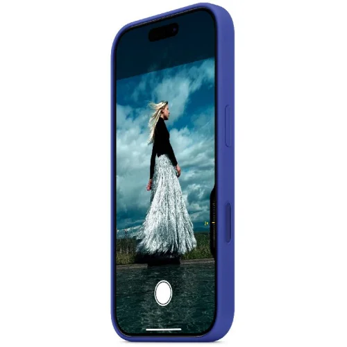 Apple Coque en silicone avec MagSafe pour iPhone 16 Pro Max - Noir Image 3