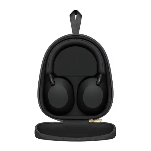 Casque sans fil à réduction de bruit Sony WH-1000XM5 - Noir Image 1