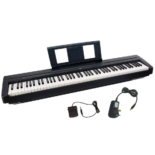 YAMAHA PIANO NUMERIQUE 88 TOUCHES P-45 - Noir Image 4