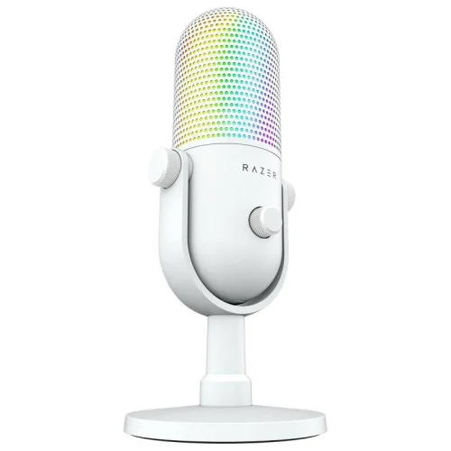 Microphone USB RGB Razer Seiren V3 Chroma - Blanc Image 2