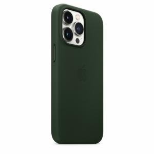 Apple Coque en cuir avec MagSafe-iPhone 13 Pro-Vert séquoia Image 1