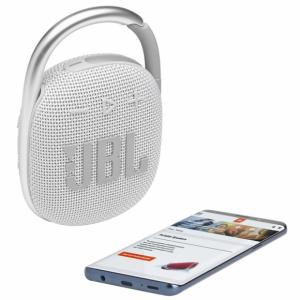 Enceinte ultraportable Bluetooth JBL Clip 4 - Blanc Image 2