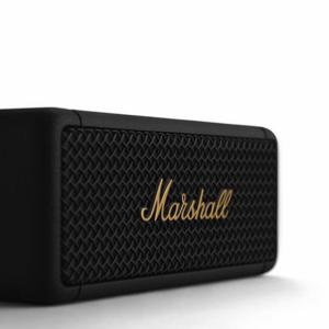 Marshall Emberton II Enceinte Bluetooth Portable - Black & Brass Image 1