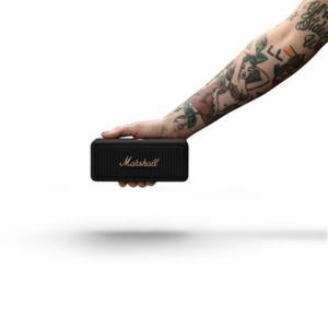 Marshall Emberton II Enceinte Bluetooth Portable - Black & Brass Image 3