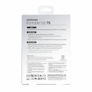 Disque Dur Externe SSD Samsung T5 (1To) - Noir Image 1