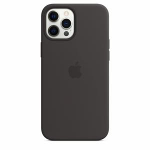 Apple Coque MagSafe - silicone - iPhone 12 Pro Max - Noir Image 1