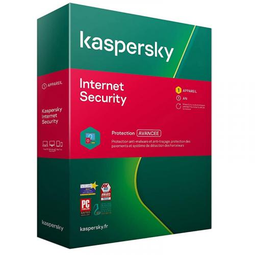 Kaspersky Internet Security 2021 (1 Poste/1 An) Image 1