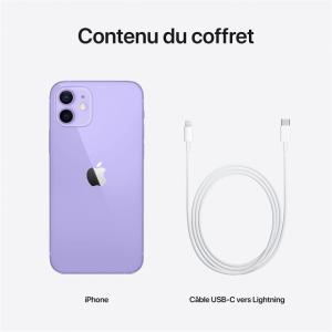 Apple iPhone 12 (128GO) -  MAUVE Image 1