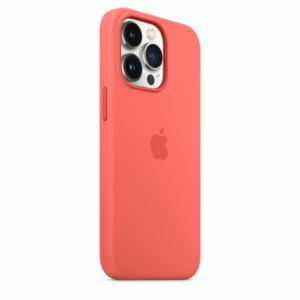 Apple Coque en silicone avec MagSafe pour iPhone 13 Pro-Pomelo rose Image 3
