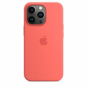 Apple Coque en silicone avec MagSafe pour iPhone 13 Pro-Pomelo rose Image 5