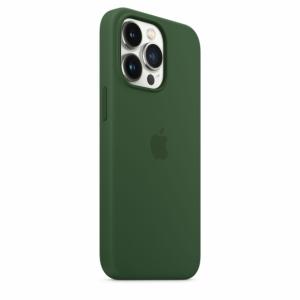 Apple Coque en silicone avec MagSafe pour iPhone 13 Pro-Trèfle Image 1