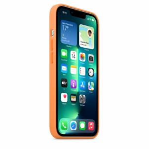 Apple Coque en silicone avec MagSafe pour iPhone 13 Pro-Orangé Image 1