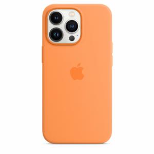 Apple Coque en silicone avec MagSafe pour iPhone 13 Pro-Orangé Image 5