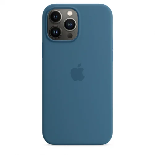 Apple Coque en silicone avec MagSafe pour iPhone 13 Pro Max-Bleu clair Image 3