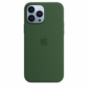 Apple Coque en silicone avec MagSafe pour iPhone 13 Pro Max-Trèfle Image 1