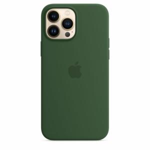 Apple Coque en silicone avec MagSafe pour iPhone 13 Pro Max-Trèfle Image 2