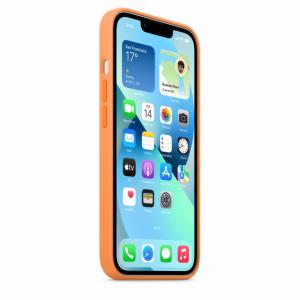 Apple Coque en silicone avec MagSafe-iPhone 13- Orange Image 3