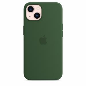 Apple Coque en silicone avec MagSafe-iPhone 13-Trèfle Image 1