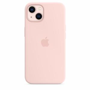 Apple Coque en silicone avec MagSafe-iPhone 13-Rose craie Image 1