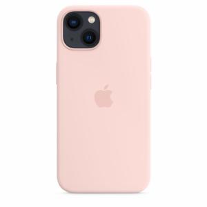 Apple Coque en silicone avec MagSafe-iPhone 13-Rose craie Image 3