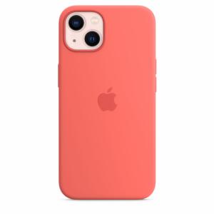 Apple Coque en silicone avec MagSafe-iPhone 13-Pomelo rose Image 4