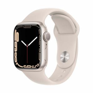 Apple Watch Series 7 Boîtier en Aluminium - 45 MM/GPS - Lumière stellaire Image 2