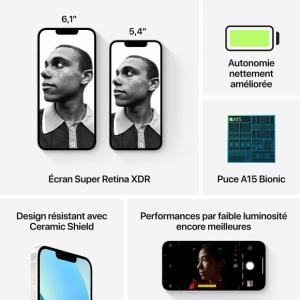 Apple iPhone 13 (256GO) - Blanc  Image 3