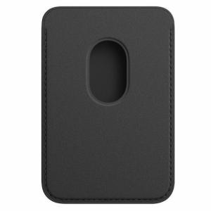 Apple Porte-cartes 1 en cuir avec MagSafe pour iPhone - Noir Image 2