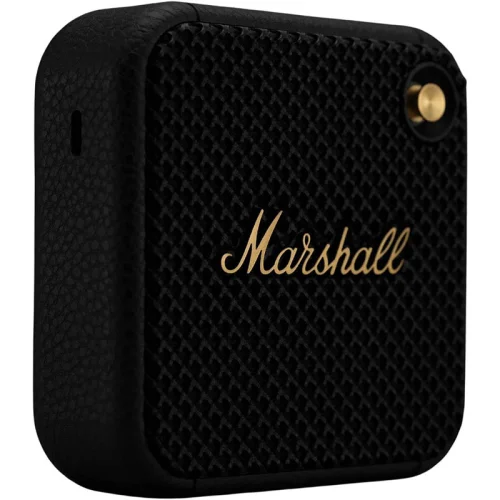 Marshall Willen Enceinte Bluetooth Portable - Black and Brass Image 1