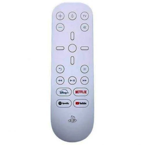 Télécommande multimédia PS5 (PlayStation Officiel) - Blanc Image 1