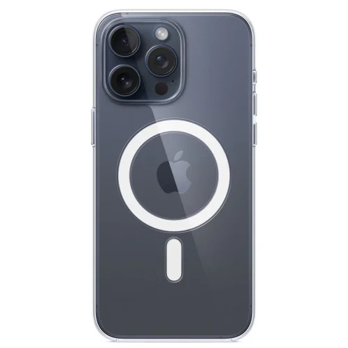 Coque transparente avec MagSafe pour iPhone 15 Pro Max Image 1