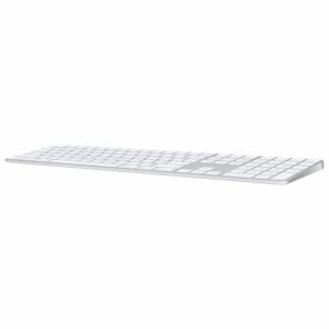 Apple Magic Keyboard avec Touch ID et pavé numérique pour les Mac avec puce Apple Qwerty - Blanc Image 2