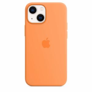Apple Coque en silicone avec MagSafe-iPhone 13 mini-Orangé Image 4