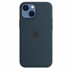 Apple Coque en silicone avec MagSafe-iPhone 13 mini-Bleu abysse Image 2