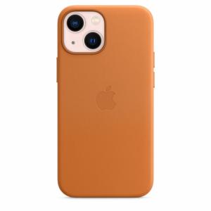 Apple Coque en cuir avec MagSafe-iPhone 13 Mini-Ocre Image 3