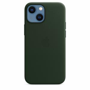 Apple Coque en cuir avec MagSafe-iPhone 13 Mini-Vert séquoia Image 2