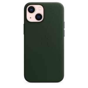 Apple Coque en cuir avec MagSafe-iPhone 13 Mini-Vert séquoia Image 3