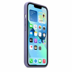 Apple Coque en cuir avec MagSafe-iPhone 13-Glycine Image 1