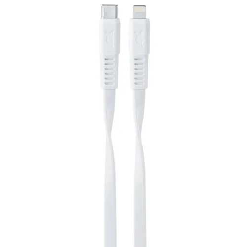 Rivacase câble Type-C vers Lightning 1,2 mètre - Blanc Image 1