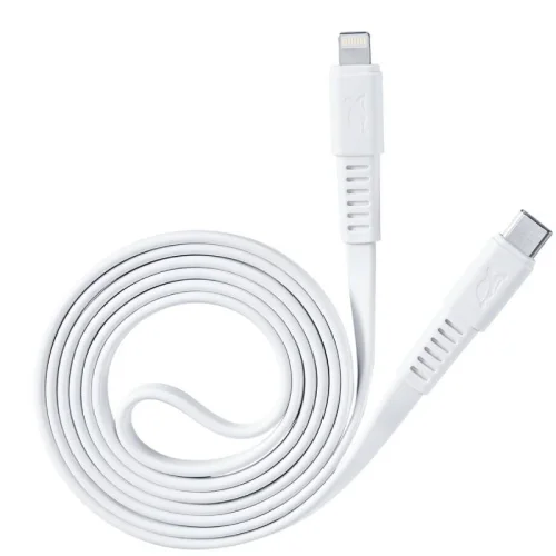 Rivacase câble Type-C vers Lightning 1,2 mètre - Blanc Image 5