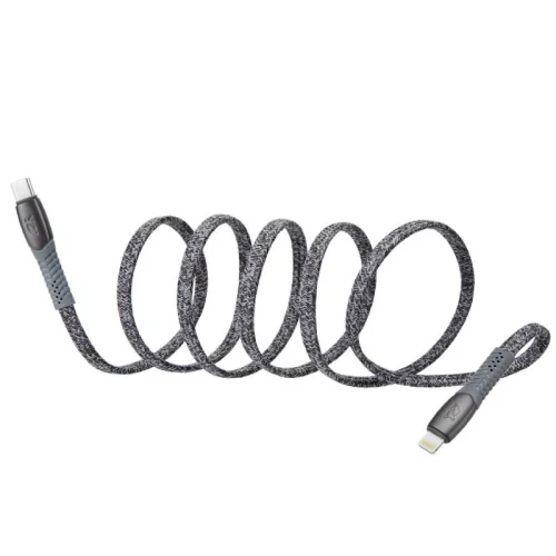 Rivacase câble Type-C vers Lightning en nylon tressé 1,2 m Image 2