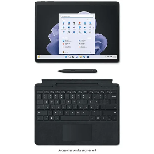 Microsoft Surface Pro 9 (i7 Evo™ 12eme/16Go/256Go SSD) - Anthracite + Clavier Signature avec Stylet Slim Pen 2  Image 4