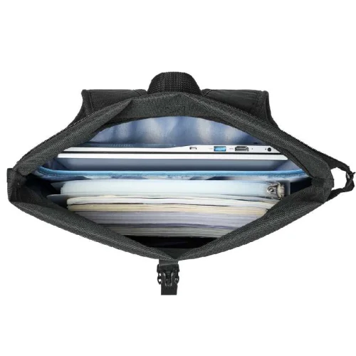 Rivacase sac à dos ECO Rolltop 15L - Noir Image 2