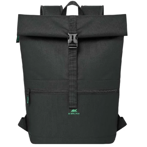 Rivacase sac à dos ECO Rolltop 15L - Noir Image 6