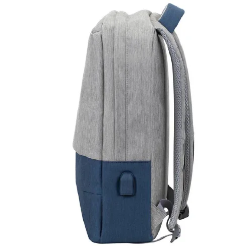 Rivacase Prater sac a doc 15.6\'\'- Gris bleu Image 1