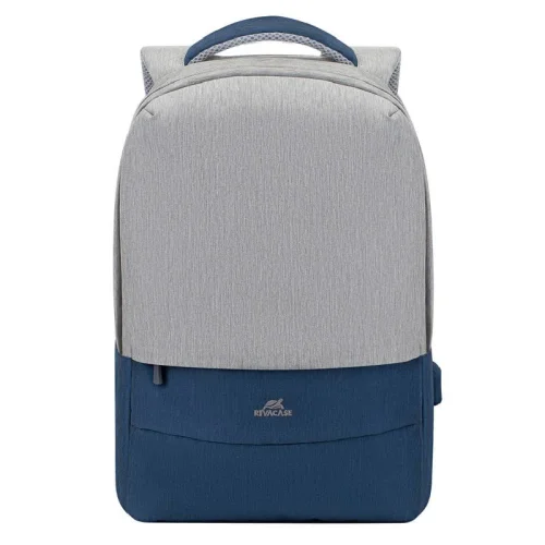 Rivacase Prater sac a doc 15.6\'\'- Gris bleu Image 5
