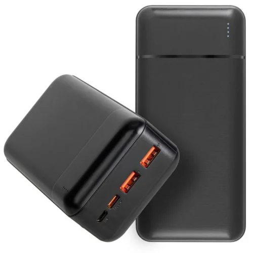 Rivacase PowerBank portable Rapid (30000 mAh) QC/PD 22.5W - Noir Image 1