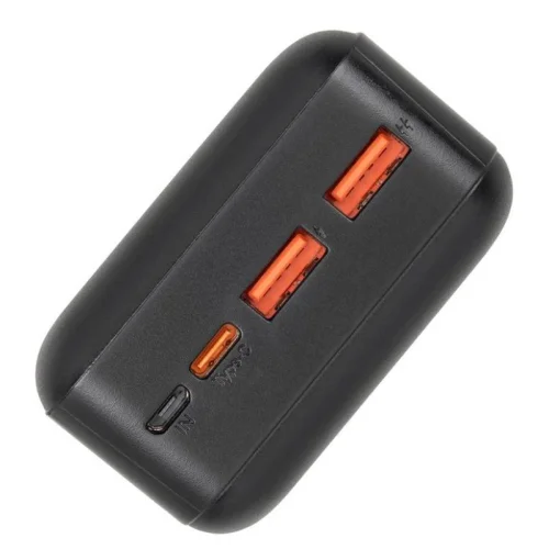 Rivacase PowerBank portable Rapid (30000 mAh) QC/PD 22.5W - Noir Image 5