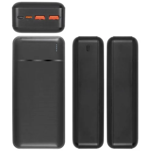 Rivacase PowerBank portable Rapid (30000 mAh) QC/PD 22.5W - Noir Image 6