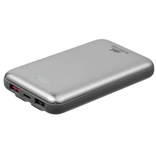 Rivacase PowerBank portable Turbo (10000 mAh) 30W avec 2 câbles intégrés Image 2